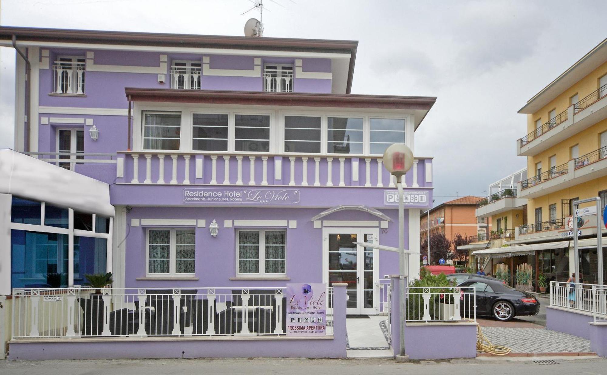 רימיני Residence Hotel Le Viole מראה חיצוני תמונה