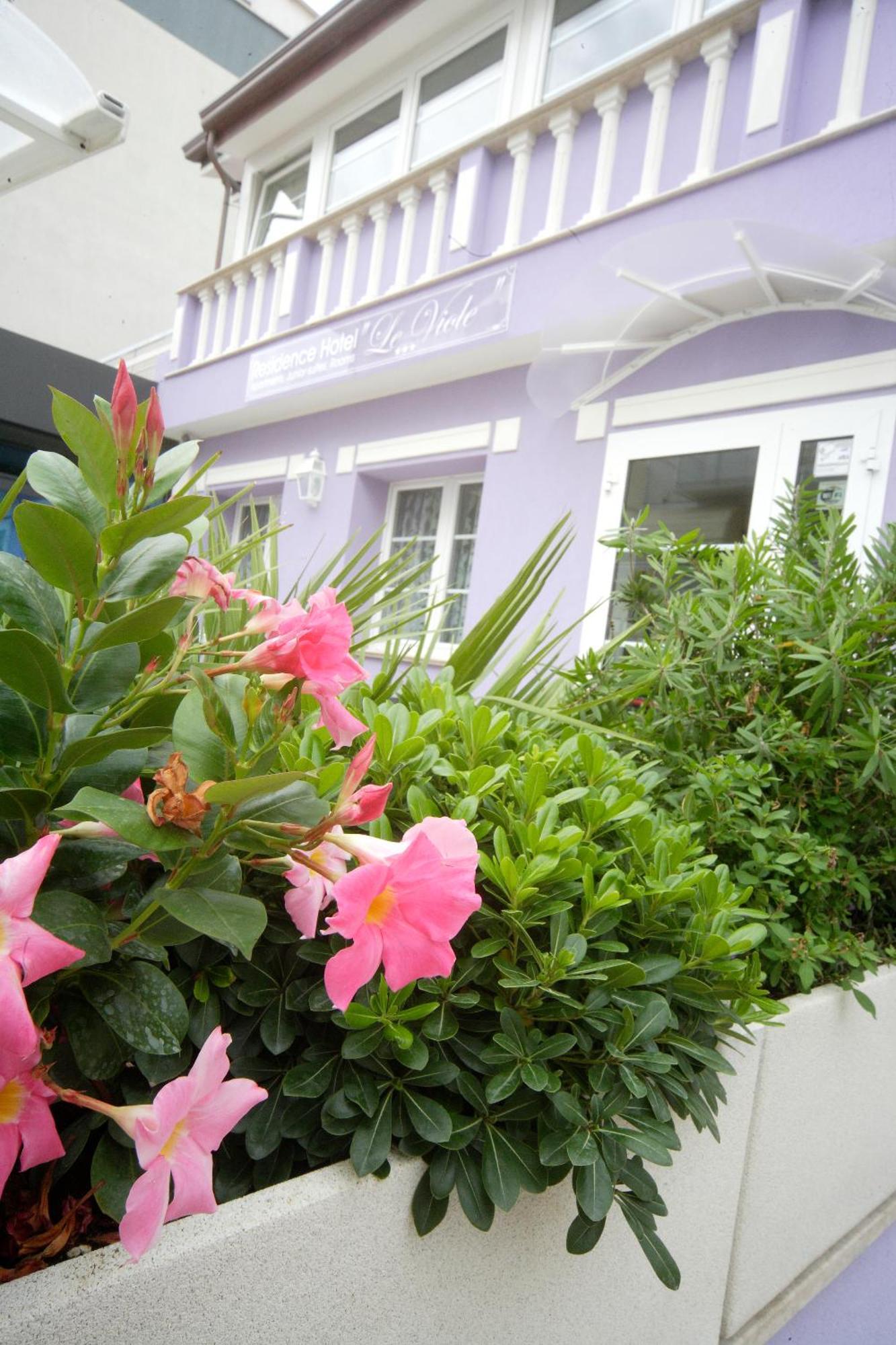 רימיני Residence Hotel Le Viole מראה חיצוני תמונה